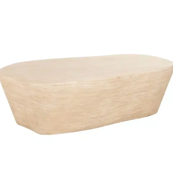 Richmond Interiors salontafel Fictus 125x80x36 cm travertin