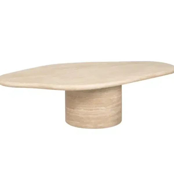 Richmond Interiors salontafel Fictus 130x80x35 cm travertin