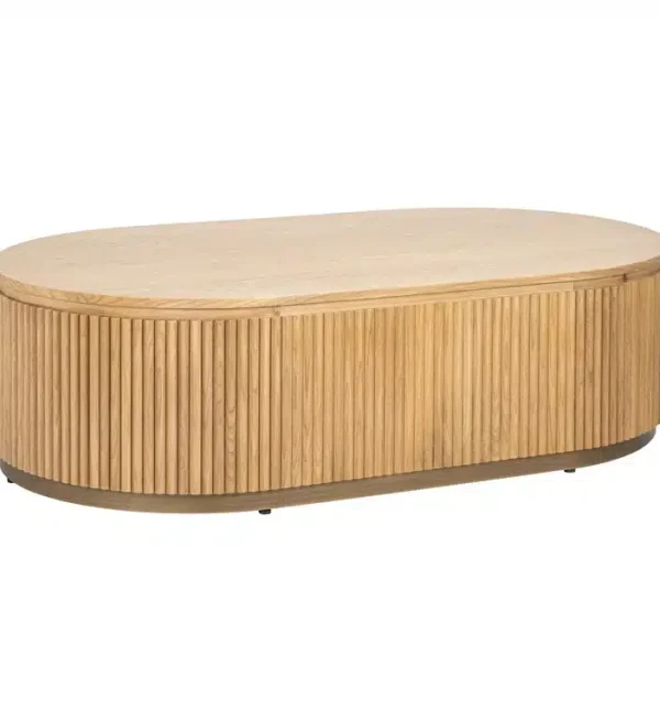 Richmond Interiors salontafel Belfort 140x80x39,5 cm eiken