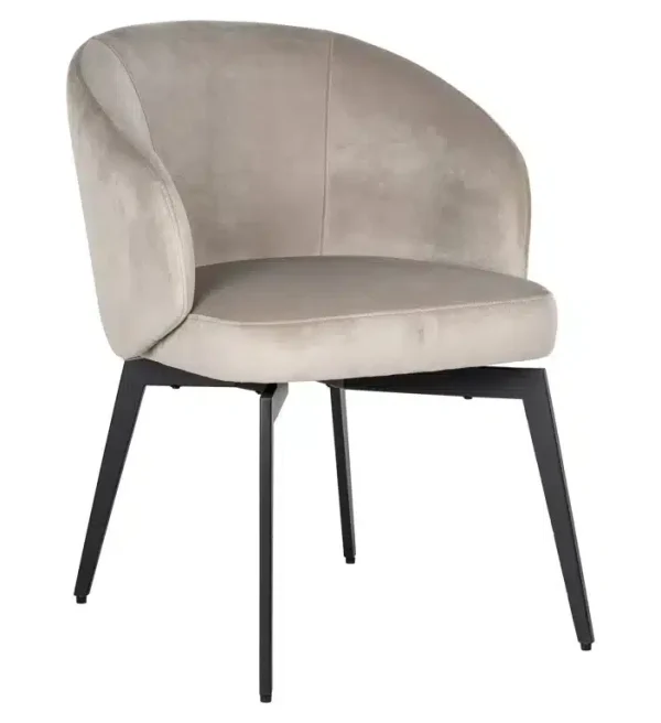 Richmond Interiors eetkamerstoel Amphara khaki