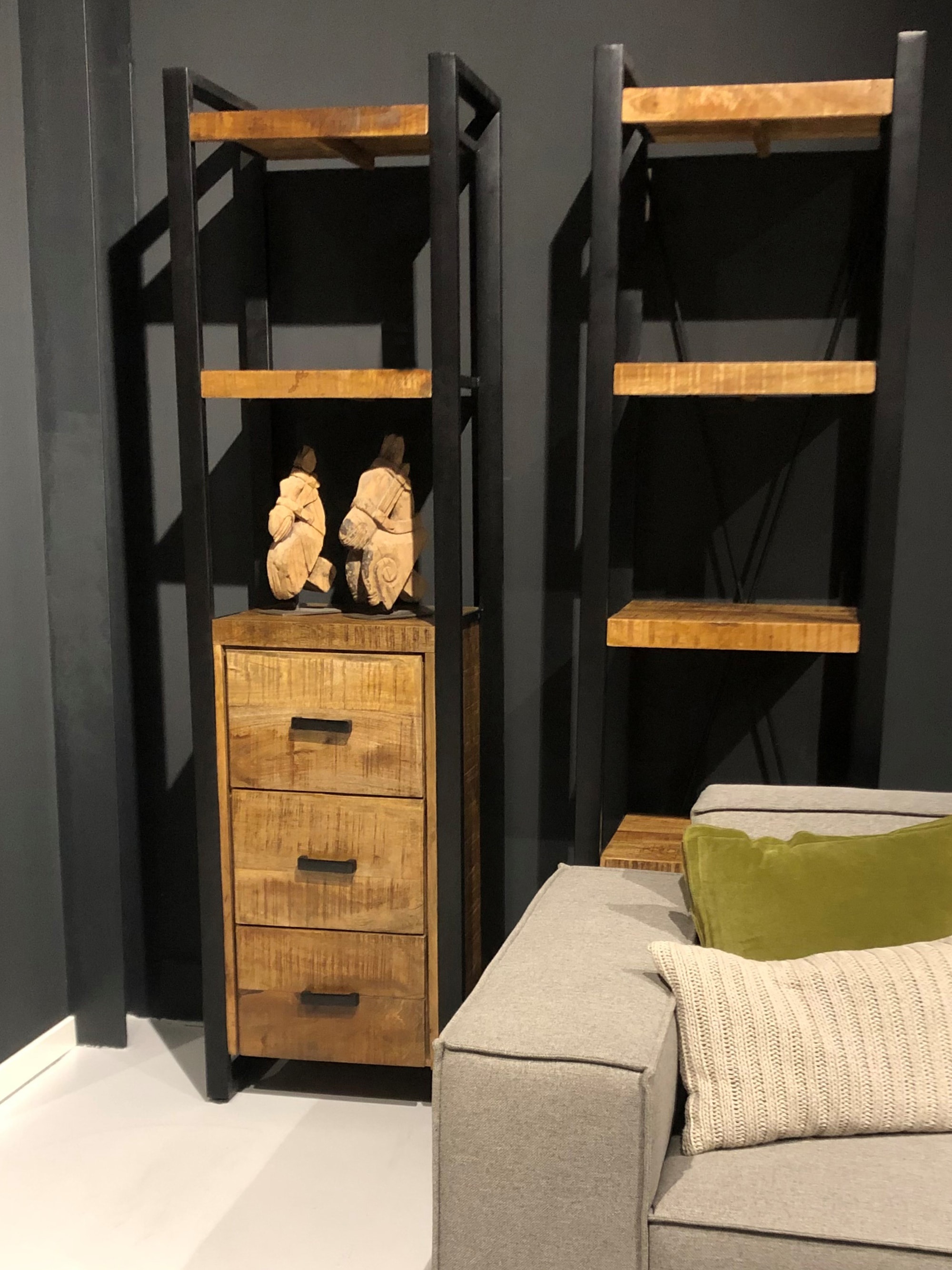 Livingfurn boekenkast Nairobi 3 laden 55 cm