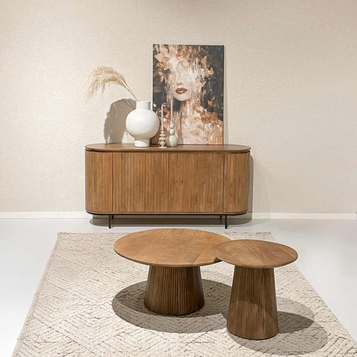 Livingfurn salontafel Salvator 80cm