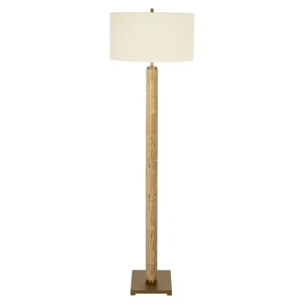 Richmond Interiors vloerlamp 50x50x166 cm Lorén marmer