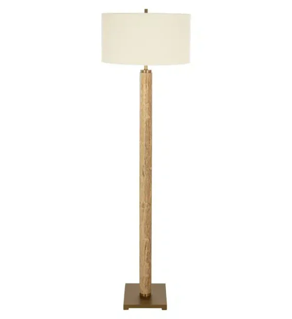 Richmond Interiors vloerlamp 50x50x166 cm Lorén marmer