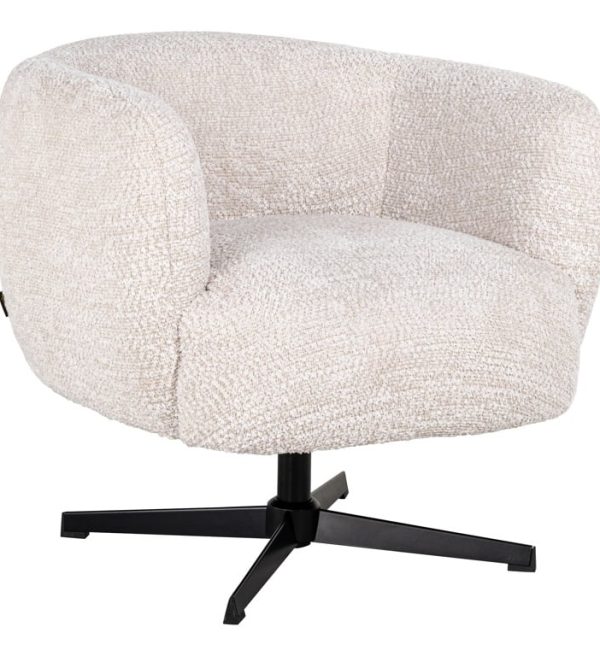 Richmond Interiors draaifauteuil Estelle creme
