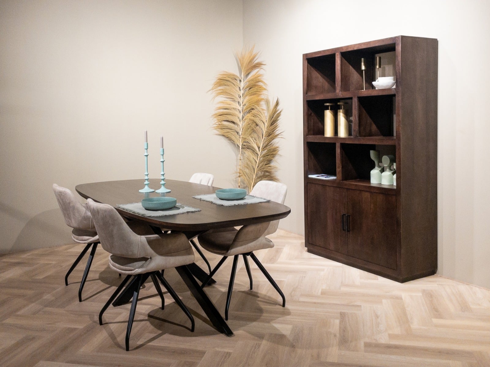 Livingfurn eettafel Jesper Danish Oval Brown 230 cm