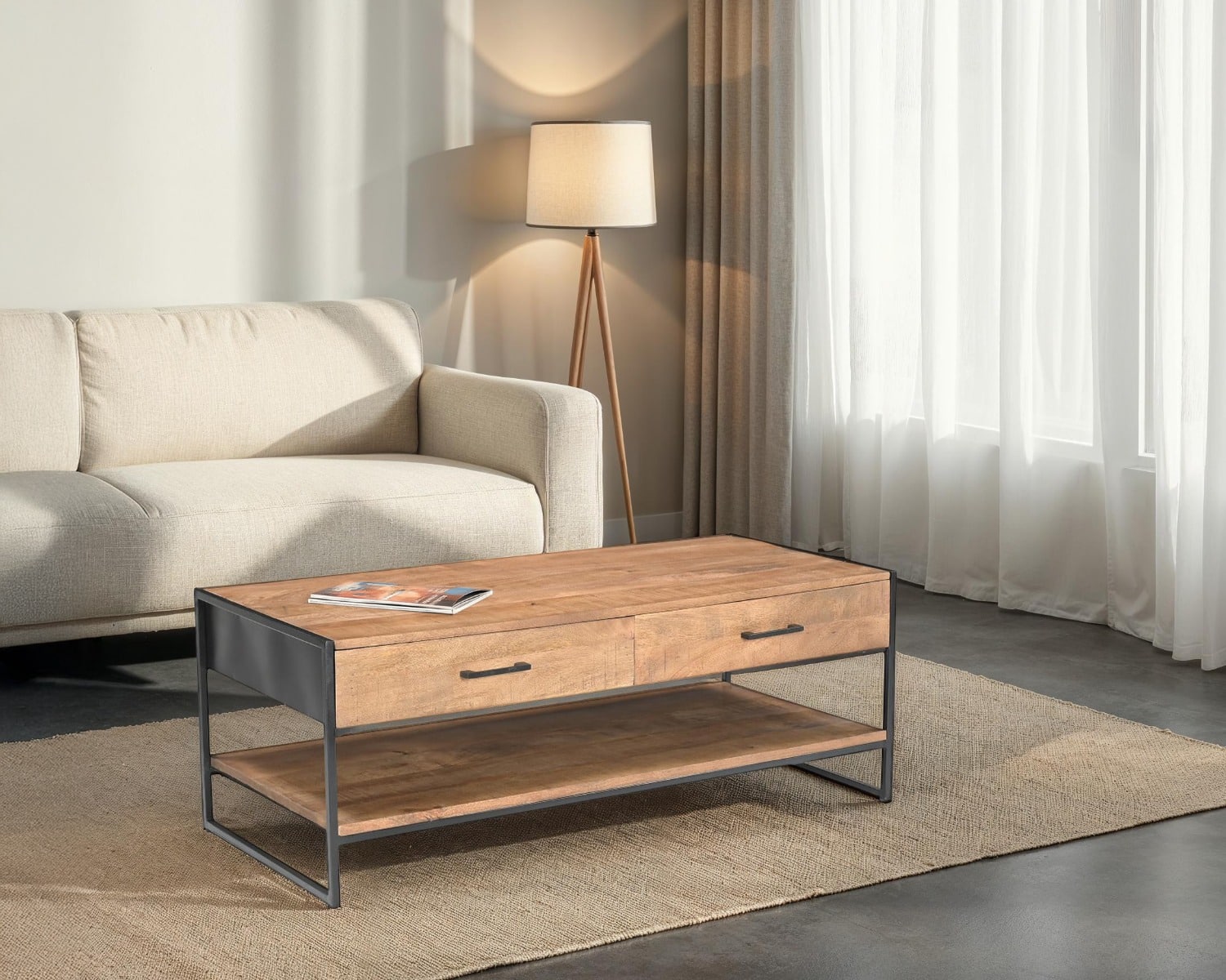Livingfurn salontafel Elin 120cm