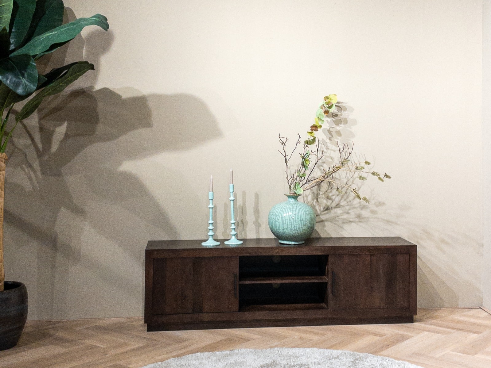 Livingfurn tv meubel Jaxx Brown 150cm