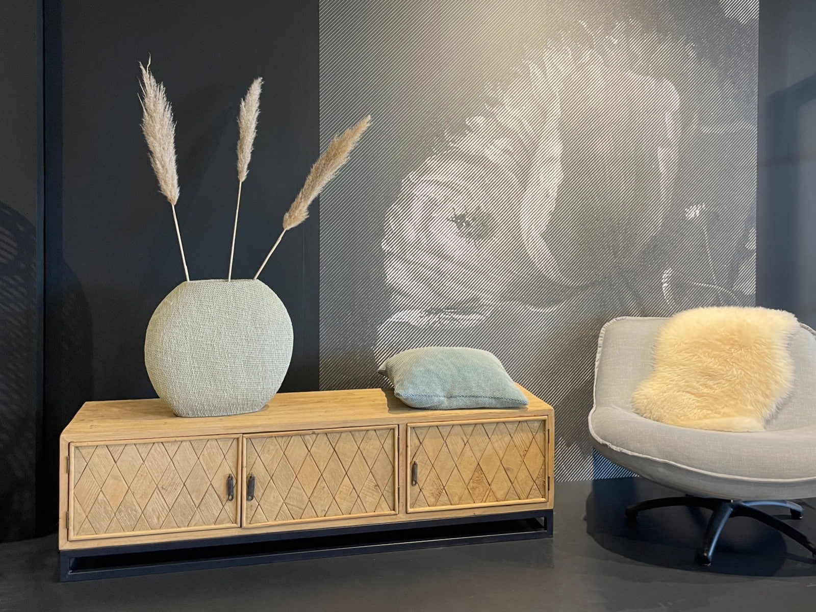 Livingfurn tv meubel Icons Elm 160cm