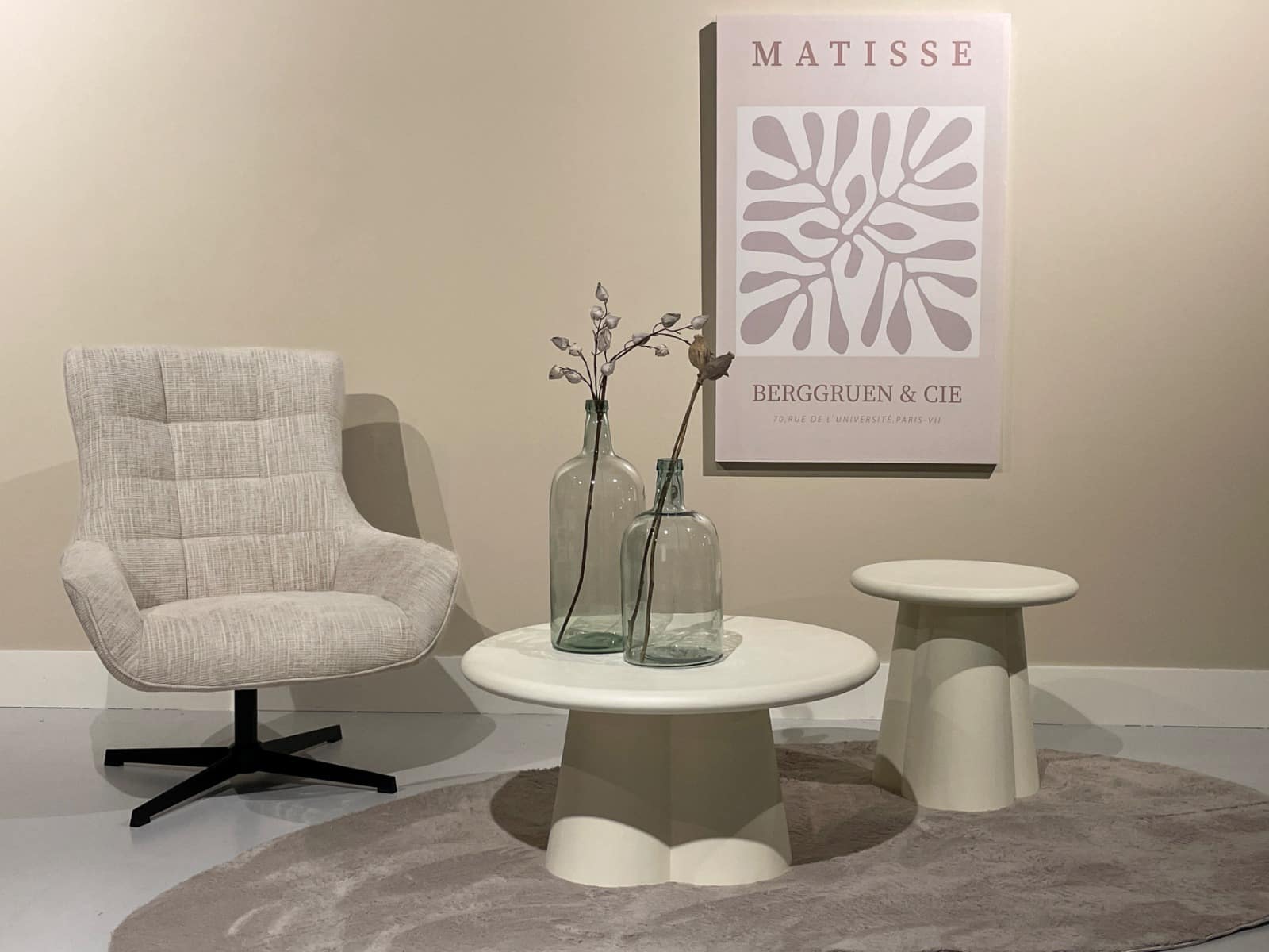 Livingfurn salontafel Brix Clubs Sandy 50cm