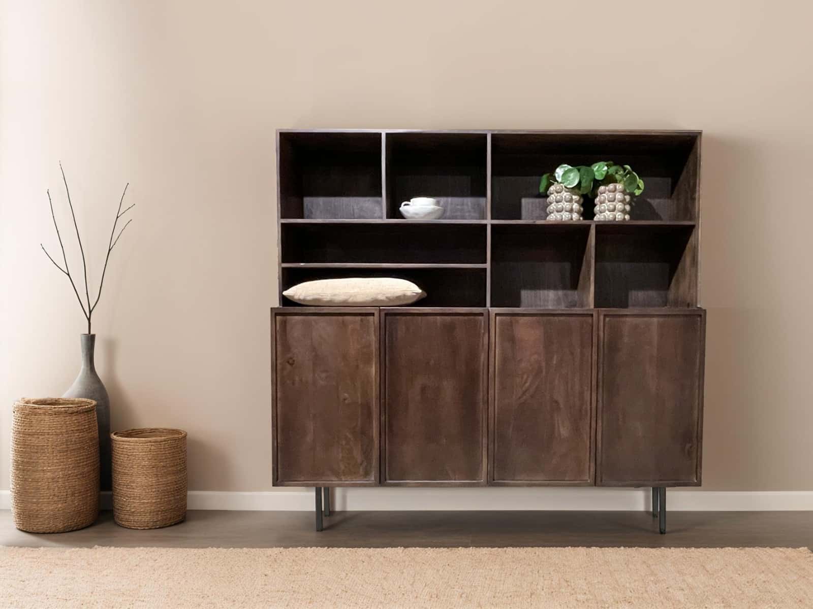 Livingfurn opbergkast Elan Brown 180cm