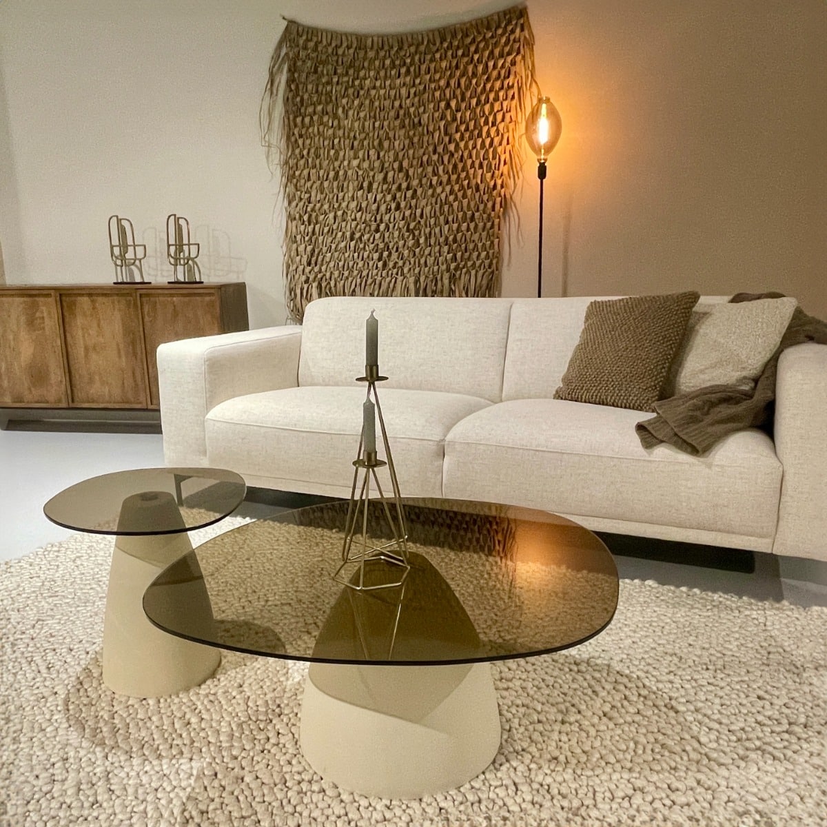 SHOWMODEL Livingfurn salontafel Brix Mylon 86 cm