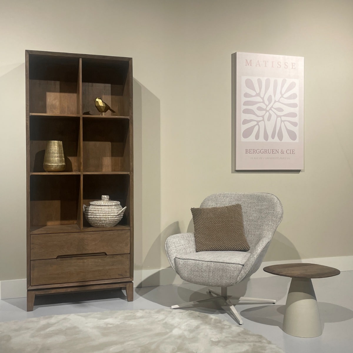 Livingfurn boekenkast Cortez 83 cm