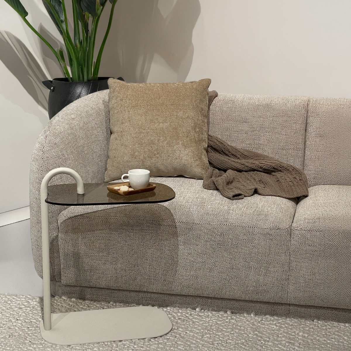 Livingfurn bijzettafel Brix Amy Beige