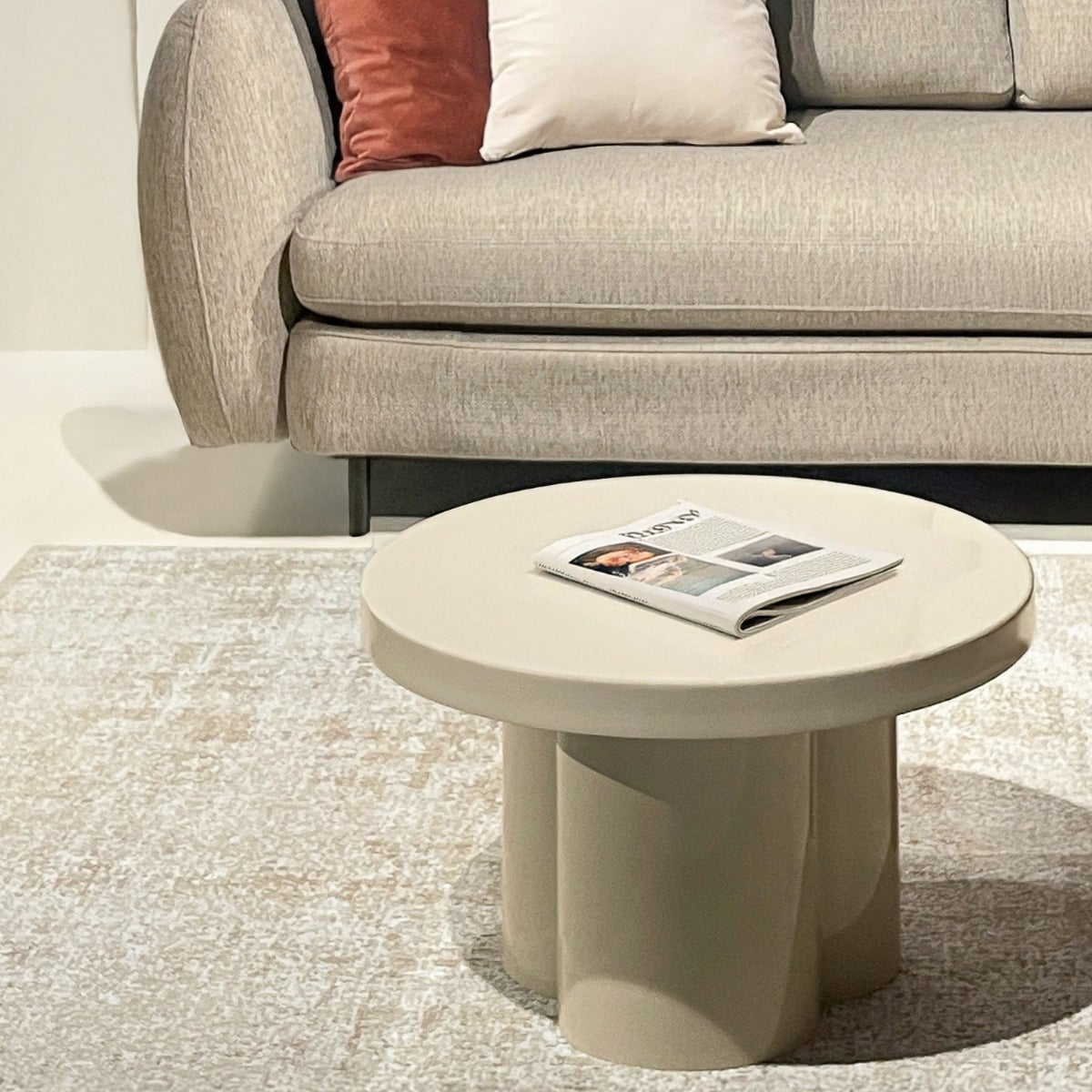 Livingfurn salontafel Brix Noa Off White 56cm