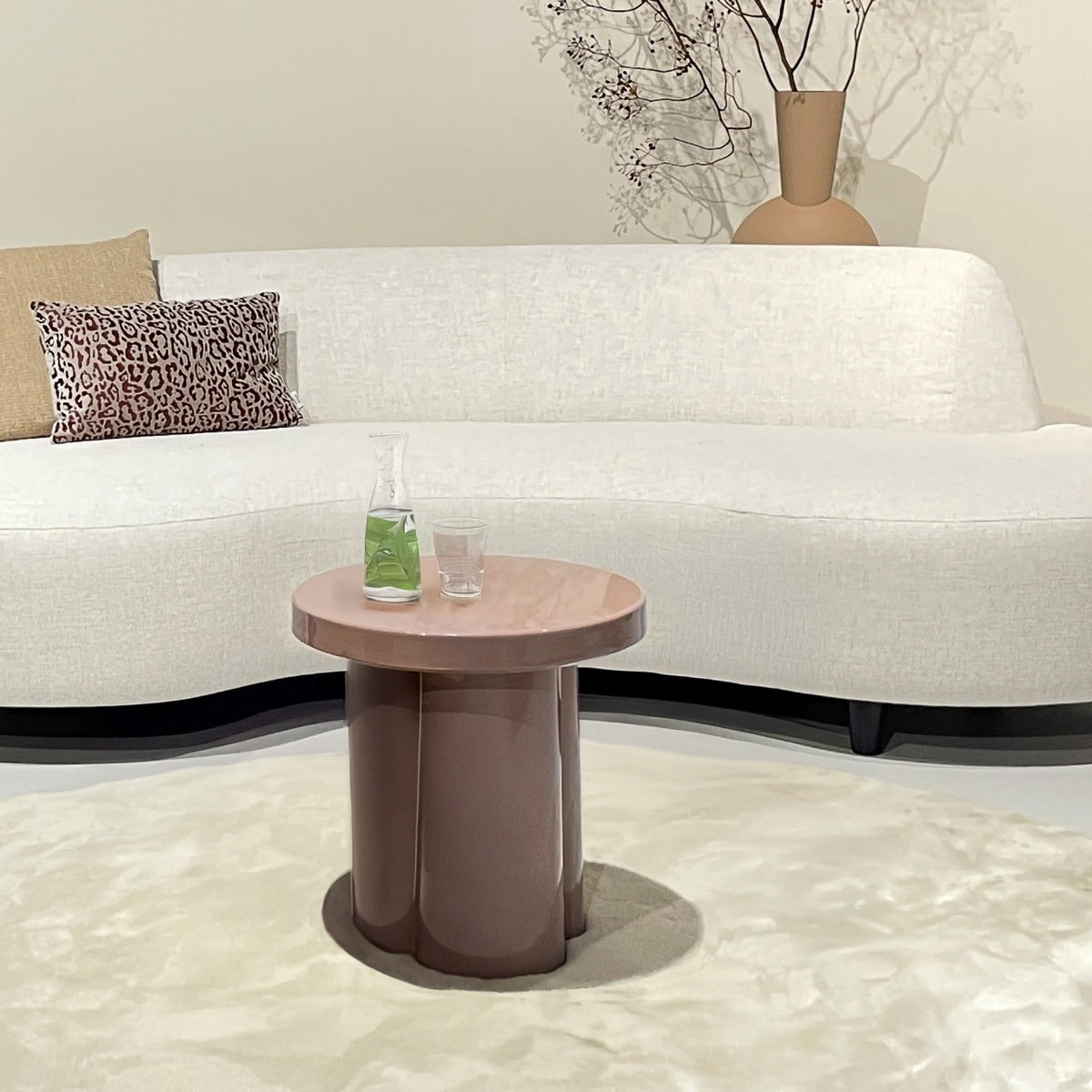 Livingfurn salontafel Brix Noa Vintage Pink 43cm