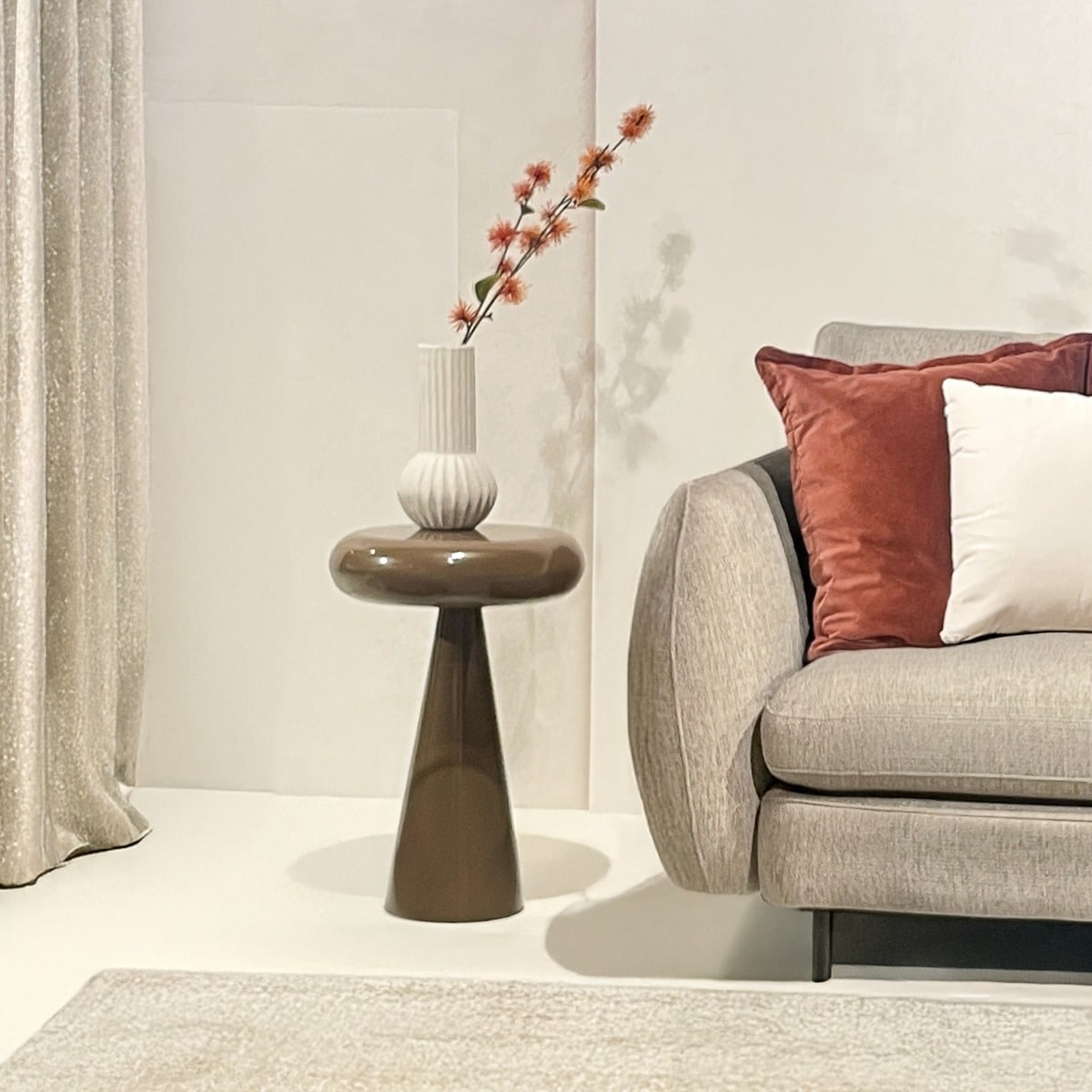 Livingfurn bijzettafel Brix Sam Coffee