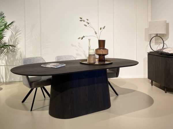 Livingfurn eettafel Novero Espresso 200cm