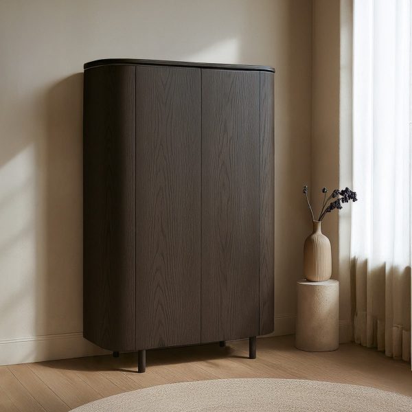 Livingfurn opbergkast Tobago Espresso 180cm