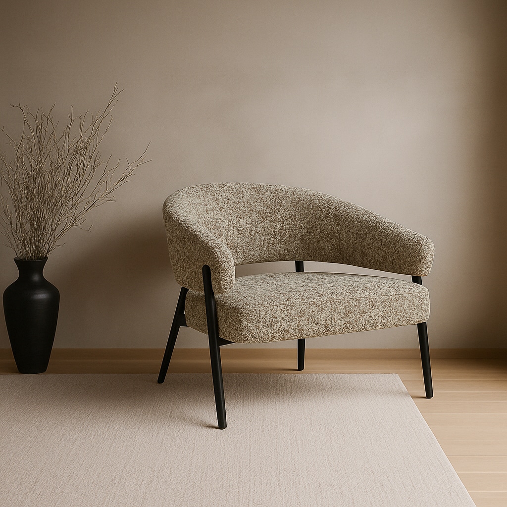 Livingfurn fauteuil Dilan Venga met arm Liver