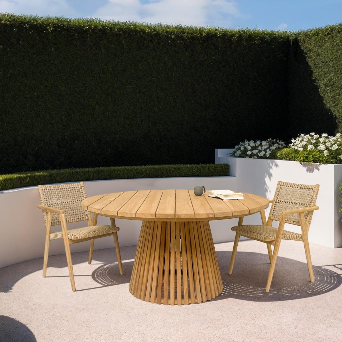 Livingfurn outdoor eetkamerstoel Stacking Anya