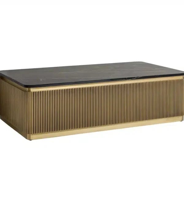 Richmond Interiors salontafel Ironville 140x80x40 cm marmer