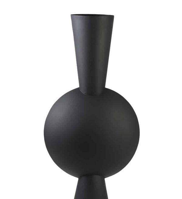 Light & Living vaas 48x21x98,5 cm Kavandu mat zwart