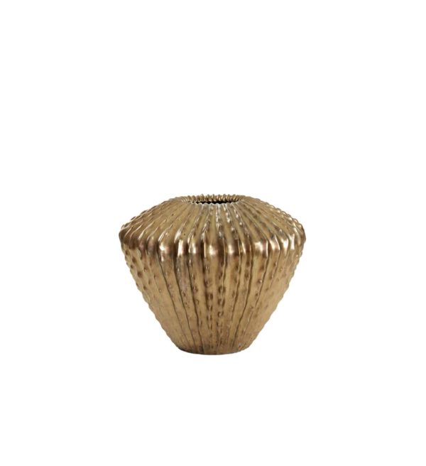 Light & Living vaas Ø55x45 cm Cacti antiek brons