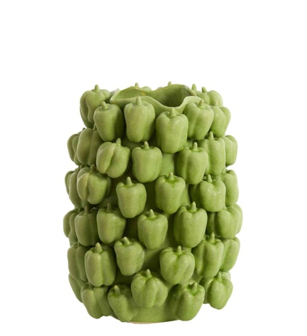 Light & Living vaas 33x35x47 cm Bellpepper groen