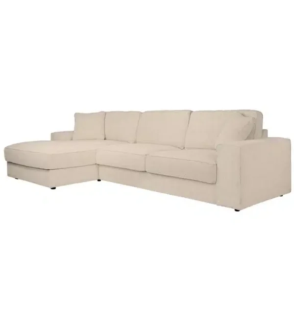 Richmond Interiors loungebank Santos  lounge links + 2,5 zits beige