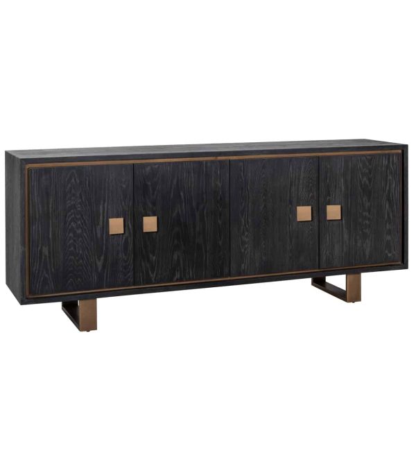 Richmond Interiors dressoir Hunter 200x45x81 cm eiken