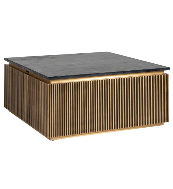 Richmond Interiors salontafel Ironville 90x90x41cm mamer