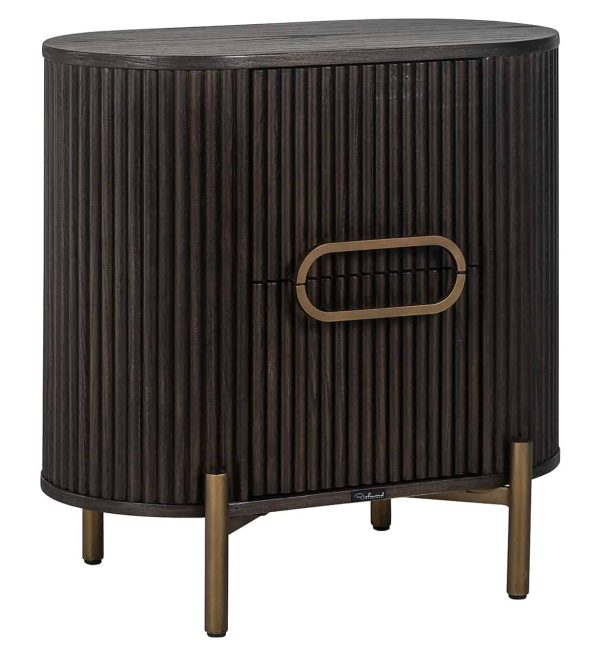 Richmond Interiors nachtkastje Luxor 60x39x60 cm eiken