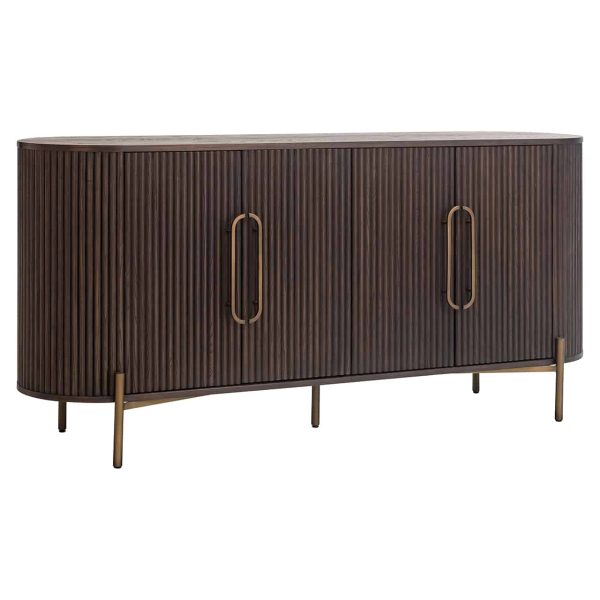 Richmond Interiors dressoir luxor 180x50,5x85 cm eiken