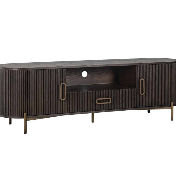 Richmond Interiors tv meubel Luxor 181,5x45x65 cm eiken