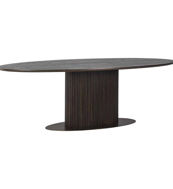Richmond Interiors eettafel Luxor 235 cm ovaal eiken