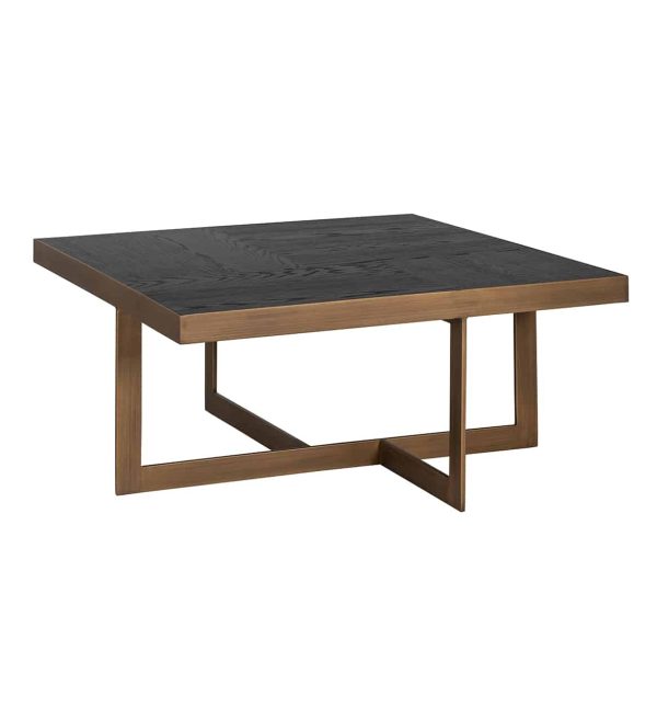 Richmond Interiors salontafel Cambon 90x90x40 cm eiken
