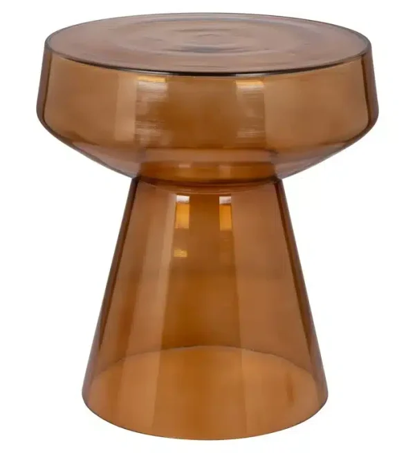 Richmond Interiors bijzettafel Bowen 39x39x43 cm glas