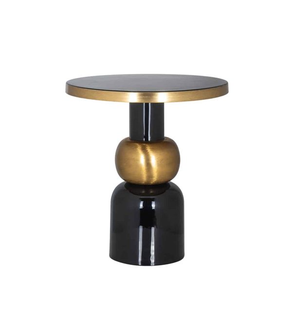 Richmond Interiors bijzettafel Mose 51x51x54 cm metaal