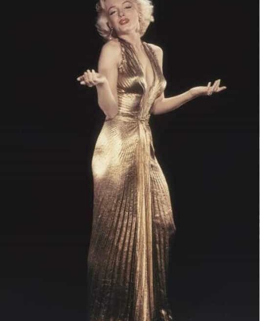 Schilderij Marilyn Monroe glans aluminium