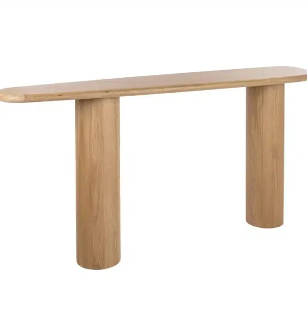 Richmond Interiors wandtafel Oakley 165x39x80 cm eiken