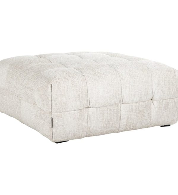 Richmond Interiors poef Merrol creme