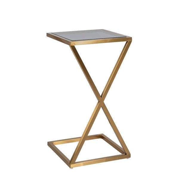 Richmond Interiors sofa tafel Paramount 35x35x60 cm metaal