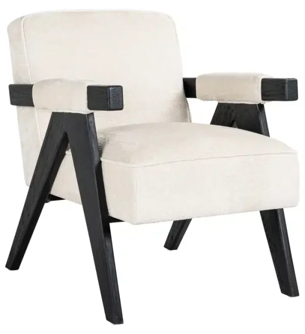 Richmond Interiors fauteuil Cooper met arm wit