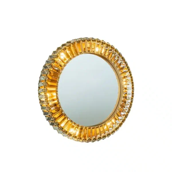 Richmond Interiors wandlamp 62x10x62 cm Becky kristal