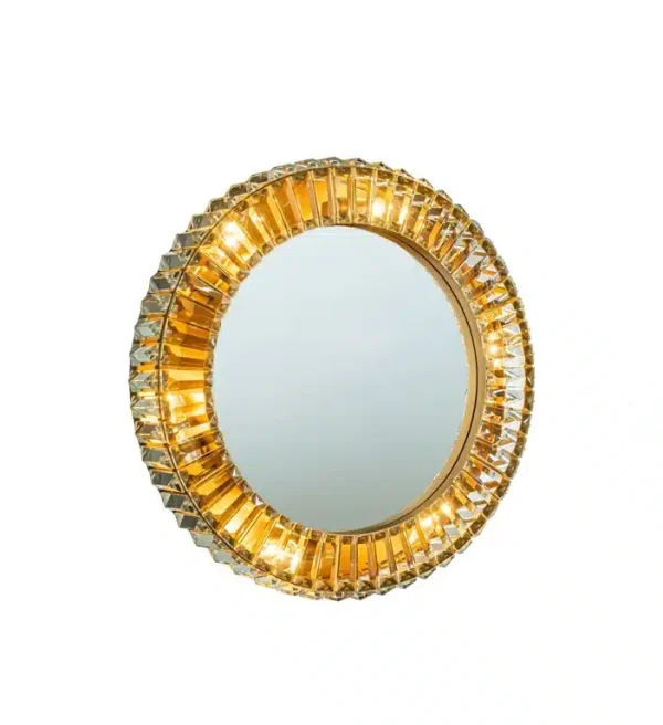 Richmond Interiors wandlamp 62x10x62 cm Becky kristal