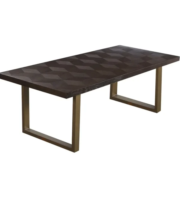 Richmond Interiors eettafel Luxor diamant 230 cm eiken