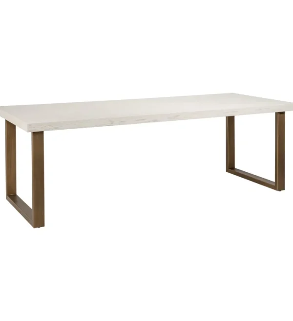 Richmond Interiors eettafel whitebone 235 cm eiken