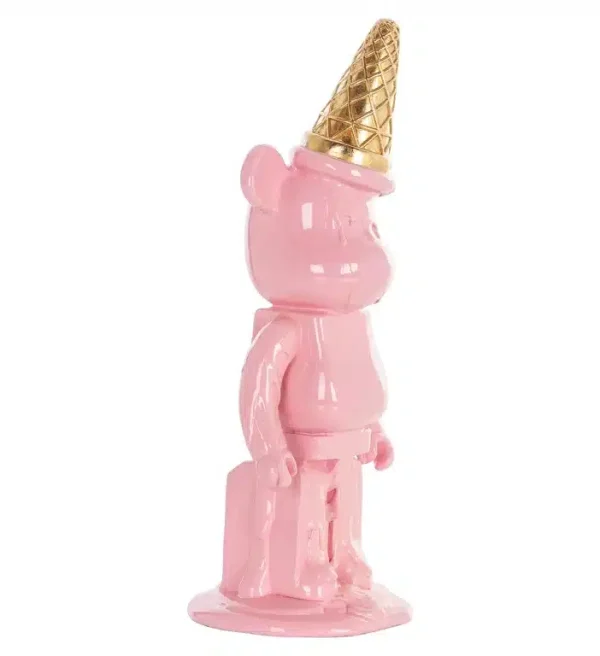 Richmond Interiors deco object icebear roze
