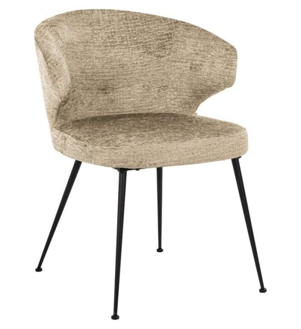 Richmond Interiors eetkamerstoel Xandra met arm desert